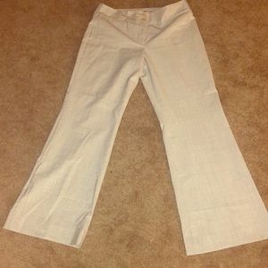 Limited light gray/silver slacks pants size 12